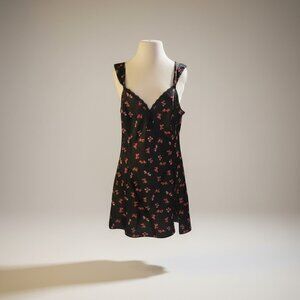 VTG Delicates Women's Satin Slip Dress Camisole Nightgown Hong Kong Sz 1X